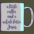 thumbnail image 3 of CafePress - A Little Coffee & A Whole Lotta Jesus Dark T Shirt - Men's Classic Graphic Cotton T-Shirt, 3 of 4
