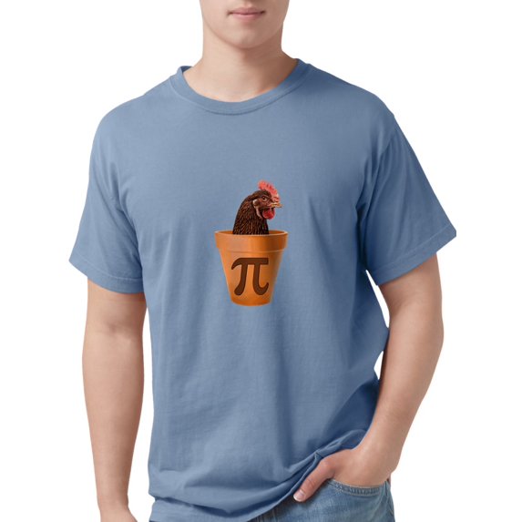 CafePress - Chicken Pot Pi (And I Don't Care) T Shirt - Mens Comfort Colors® Shirt