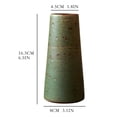 thumbnail image 2 of Jarrón pequeño de gres Retro, flores de cerámica medievales, hogar, sala de estar, adorno de arreglo floral verde, 2 of 5