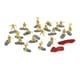 thumbnail image 5 of Kit de 20 modelos de soldados a escala 1:35, minibúnker para zona de juegos y arenero. Amarillo, 5 of 9
