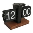 Digital Flip Down Clock Retro Automatic Turning Battery Operated