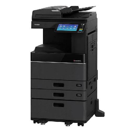 Restored Toshiba e-STUDIO 4508A Monochrome Multifunction Copier Printer Scanner 45 PPM Print Copy Scan Network Laser