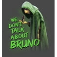 thumbnail image 2 of Junior's Encanto We Don't Talk About Bruno Green Text  Racerback Tank Top Charcoal X Large, 2 of 4