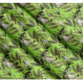 thumbnail image 3 of Soimoi Cotton Voile Fabric Leaves & Lemur Animal Printed Craft Fabric by The Yard 56 Inch Wide, 3 of 7