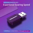 thumbnail image 1 of COMFAST USB Tarjeta de red inalámbrica 1300Mbps WiFi Dongle Adapter 802.11 b/g/n, 1 of 5