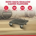 thumbnail image 2 of SKB Roto Rack/Shallow Rack Caster Platform with 4 Locking Wheels for Transport, 2 of 6