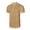 Khaki, variant on Men's Shirts Short Sleeve Button Down Relaxed Fit Modern Stand Collar Casual Dress Shirts, Fade-Resistant
