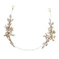 thumbnail image 4 of Aro de la joyería del cabellero de de con la diadema del diamante artificial de material perla jinwen Diadema de Rhinestone Nupcial, 4 of 8