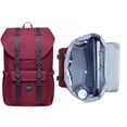 thumbnail image 3 of KAUKKO Laptop Travel Backpack, Outdoor Rucksack Fits 15.6 Inch Laptop(18-Maroon), 3 of 5