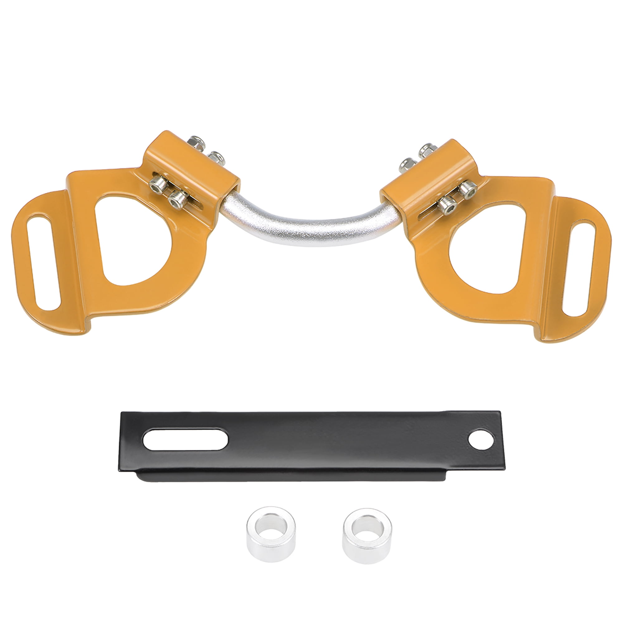 Car Battery Hold Down Bracket Aluminum Adjustable Holder Gloden