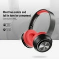 thumbnail image 4 of Noise Canceling Gaming Headset, Hwkond Bluetooth Headphones Over Ear Foldable Wireless And Wired Stereo Headset For Cell Phone PC Soft Earmuff SLight Weight For Prolonged Wearing,Red, 4 of 8
