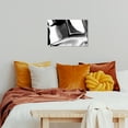thumbnail image 2 of Noir Geode Abstract Wall Art Print Black 24x16, 2 of 5