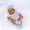 Grey, variant on Sales Today Clearance! 7.87 Inch Soft Newborn Baby Dolls Vinyl Baby Dolls With Clothes Set Including Pacifier Realistic Doll Look Real Deals of The Day Clearance!