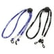 Nylon Sports Glasses Holder Neck Cord Retainer Black Blue 52cm Girth 2Pcs – image 1 sur 3