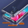 thumbnail image 3 of Funda Hard Shell Kiosla para Motorola Moto G60 Uso Rudo Transparente, 3 of 4
