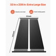 thumbnail image 3 of KFFKFF Solar Pool Heater, 2.75 x 20 ft HDPE Solar Pool Panel( 2 Pcs) - Durable & Weather-Proof, with Complete Accessories, 3 of 9