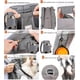 thumbnail image 3 of Mochila Para Perro Con Bolsa De Transporte Regulable Max 12kg,11 Feliz Sencillez, 3 of 3