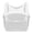 White, variant on KHONTS Push up Supportive Sports Bras for Women Hollow Crop Tops Workout Fitness Yoga Bralettes White XL