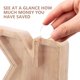thumbnail image 3 of unbranded Para Monedas De Madera Y Transparente En Color Khaki Para Uso Doméstico, 3 of 6
