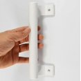 thumbnail image 4 of 200mm Aluminum Alloy Sliding Door Handle Balcony Glass Door Handle Bathroom Cabinet Door Handle Warehouse Door Handle Modern Metal Handle (white), 4 of 5