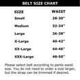 thumbnail image 7 of BESTA Men's Elastic Belt with Adjustable Buckle that Hides Excess Strap (X-Large, Black), 7 of 7