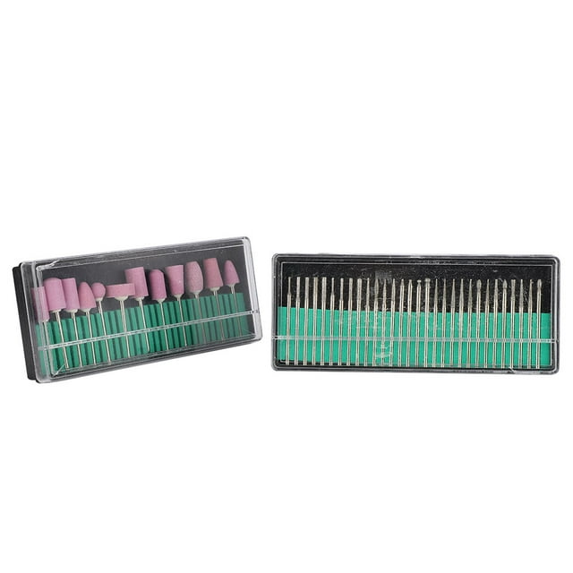 JUEGO DE AGUJAS DE BROCAS PARA UNADAS, FRESA PARA PULIR UNAS, HERRAMIENTA DE ACCESORIOS PARA MANICURA Y PEDICURA, LIMA DE UMAS, BROCAS PARA CUTÍCULAS PARA MANICURA, PEDICURA,