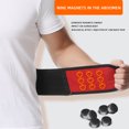 thumbnail image 3 of Back Support Self-Heating Lumbar Brace Magnetic Back Support Lumbar Support Belt with 4 Support Plate for Lower Back Pain, 3 of 6
