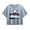 CHAMBRAY BLUE, variant on Instant Message - Baseball Champ - Youth Girls Boxy T-Shirt