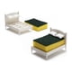 thumbnail image 3 of Soporte para estropajo, estante para esponja en forma de cama, estante de almacenamiento para esponja en forma de cama, para cocina, inodoro, rendimiento finamente ajustado, 3 of 5