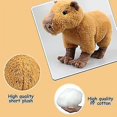 thumbnail image 4 of Peluche de capibara realista de 30 cm, regalo de dibujos animados para cumpleaños de niños, 4 of 5