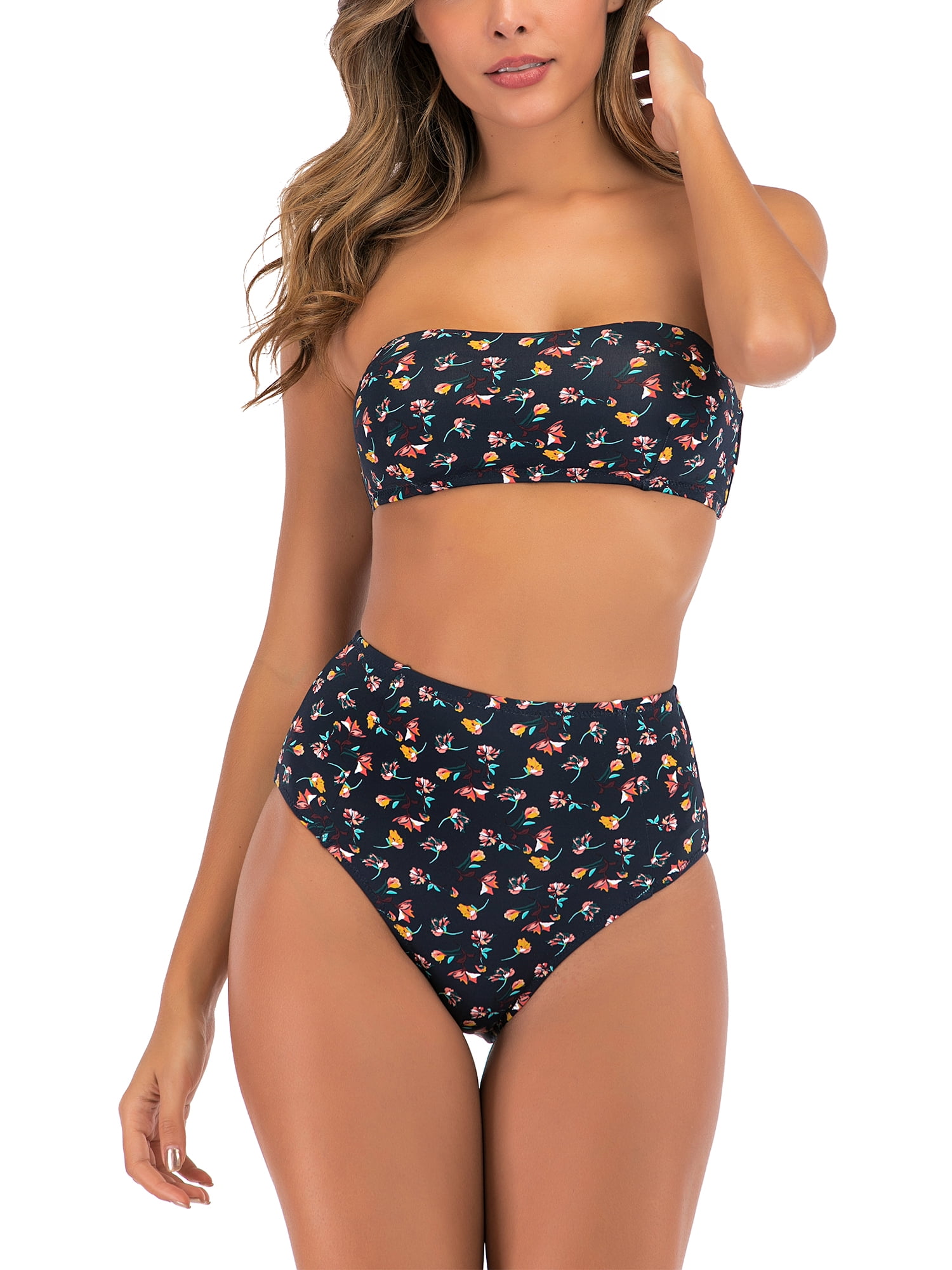 mid stomach bikini top