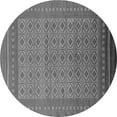 thumbnail image 1 of Ahgly Company Indoor Round Oriental Gray Industrial Area Rugs, 7' Round, 1 of 4