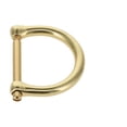 thumbnail image 5 of 2014 Natural Brass, D-Ring, Solid Brass-LL, 3/4", 5 of 10