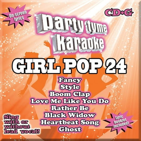 Party Tyme Karaoke: Girl Pop 24 (CD) (Best Pop Artists Of All Time)
