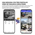 thumbnail image 2 of Cámara De Seguridad Vigilancia Wifi 1080p 12mp Con 3 Lente, 2 of 8