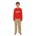 thumbnail image 5 of Christmas Cookie Crew Family Matching Pajama Set, Festive Red Holiday Design with Pet Outfit, 5 of 7