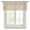 Pink, variant on Pink Flowers Sheer Curtains Valances for Windows Romantic Botanical Floral Leaves Plants Chiffon Kitchen Valances for Cafe, Voile Window Treatments Curtains for Living Room Bedroom, 42"x18"