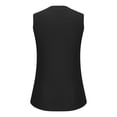 thumbnail image 6 of XuJwPNcy Tank Tops for Women Trendy Hollow out V Neck Blouses Loose Button down Sleeveless T Shirts, 6 of 7