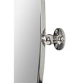thumbnail image 4 of Signature Home Collection Plated Framed Classic Oval Wall Mirror - 30", 4 of 7