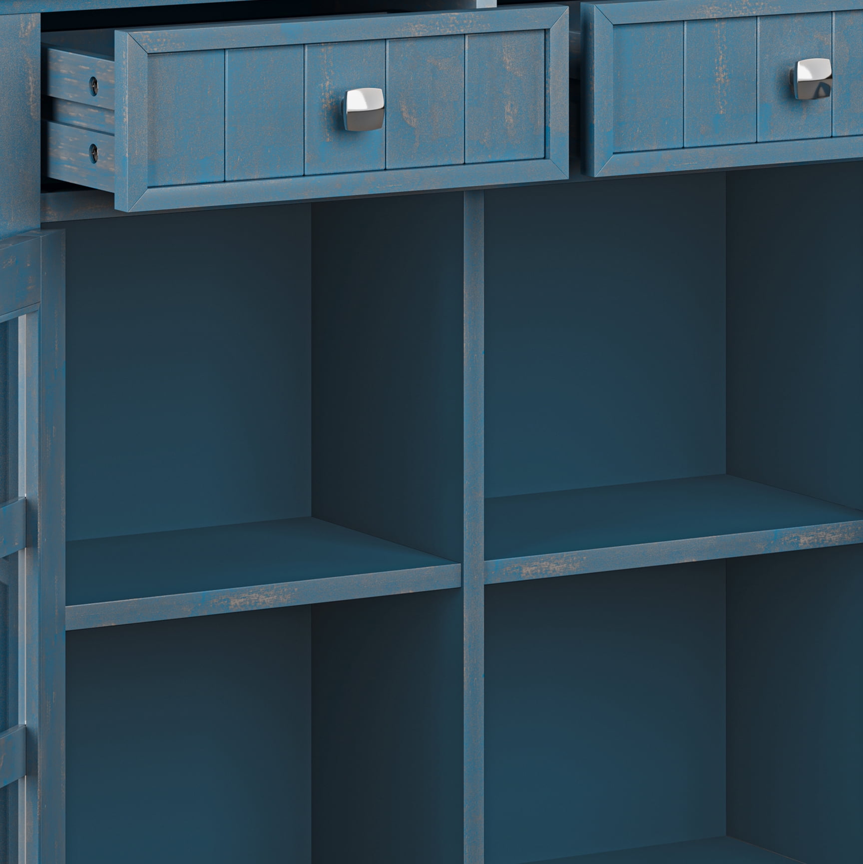 Acadian Entryway Shoe Storage Cabinet – Simpli Home