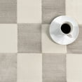 thumbnail image 6 of nuLOOM Zhuri Checkered Machine Washable Area Rug, 3' x 5', Cream, 6 of 8