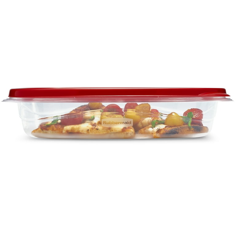 Rectangular Set Black Tray With Lid - Plastic To-Go Trays