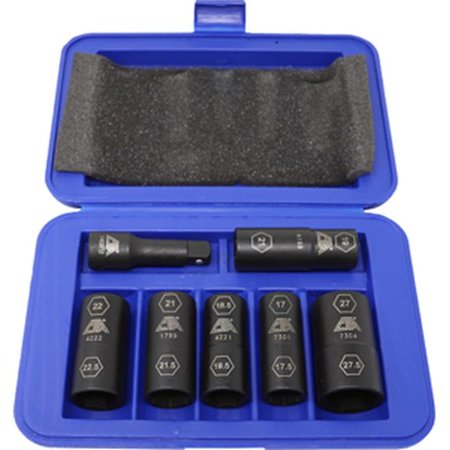 

CTA CM7307 Flip Socket Set Blue & Black - 7 Piece