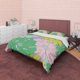 thumbnail image 5 of Flor Verde Boho Ropa de Cama Colorido Funda Nórdica Bohemio Juego de Dormitorio, Floral, 5 of 6