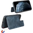 thumbnail image 2 of Cavor iPhone 11 Pro Max Case, Wallet Card Holder Case [4 Card Slots] [with Lanyard] PU Leather Flip Shockproof Cover, 2 of 5
