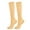 Beige, variant on Lroveb Compression Socks for Women Copper Fiber Nylon Pressure Calf Socks Outdoor Sports Multi Color Sequential Socks