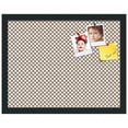 thumbnail image 2 of PinPix 18x14 Custom Cork Bulletin Board Brown Polka Dot Poster Board Has a Fabric Style Canvas Finish, Framed in Brown Polka Dot, by ArtToFrames (PinPix-501), 2 of 6