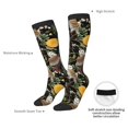 thumbnail image 4 of Susaid Owls And Plants Print Thermal Winter Socks for Men and Women, Warm Crew Hiking Socks, for Boots and Outdoor Activities, 4 of 6