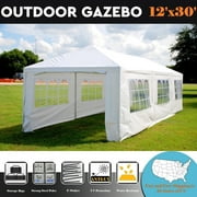 12'x30' Wedding Party Tent with Metal Connectors - WDMT1230