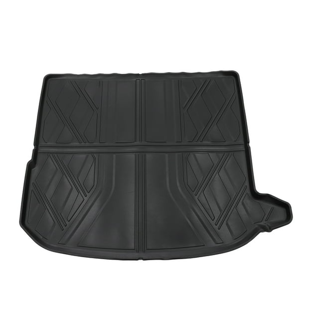 Alfombrilla de Carga del Maletero Unique Bargains para Mercedes-Benz para AMG GLC Coupe 5 Asientos 2016-2020 Negro TPE 1 Pc Cara Plana Patrón de Diamante